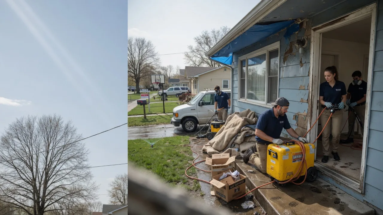 Basement Flood Cleanup in Myrtle, MS near me